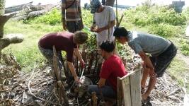 indonésieAdéla Hemelíková při terénní práci na Sumatře